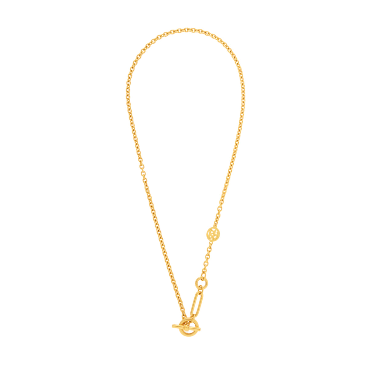 Gold Link Toggle June Necklace Ben Amun