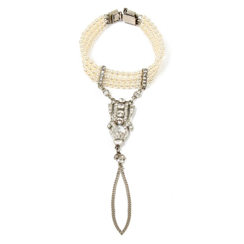 Pearl Crystal Nani Bracelet Ben Amun