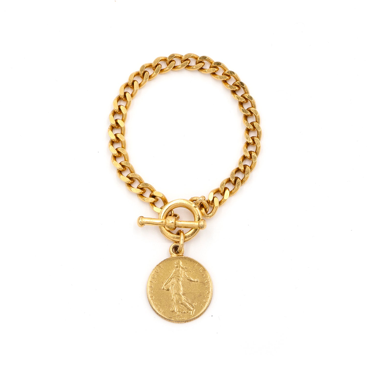 Ben amun deals coin bracelet