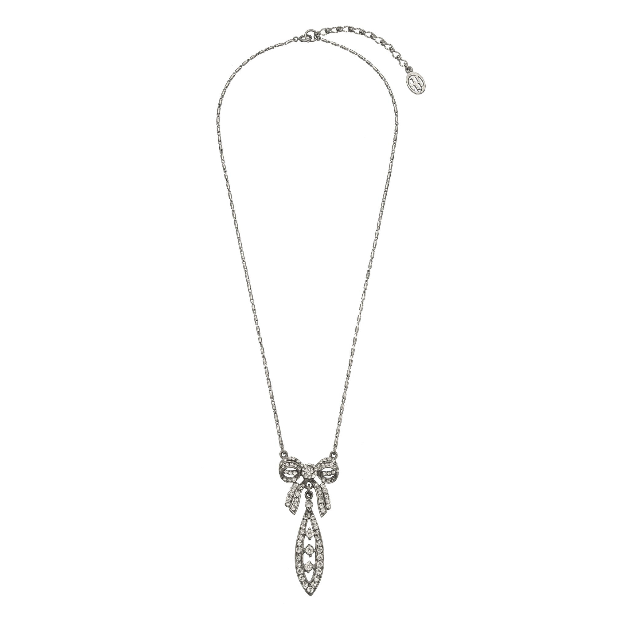 Jewelili Men's Cross Pendant Necklace Diamond Jewelry in Sterling Silver &  1/5 CTTW Diamond