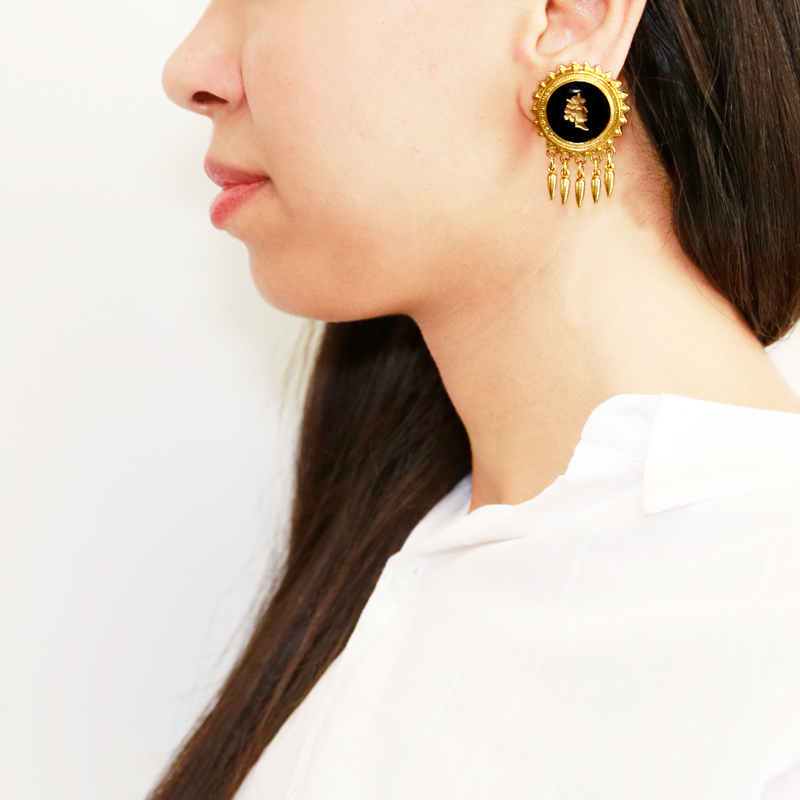Extra AF Louis Vuitton Earrings - Domesticated Me