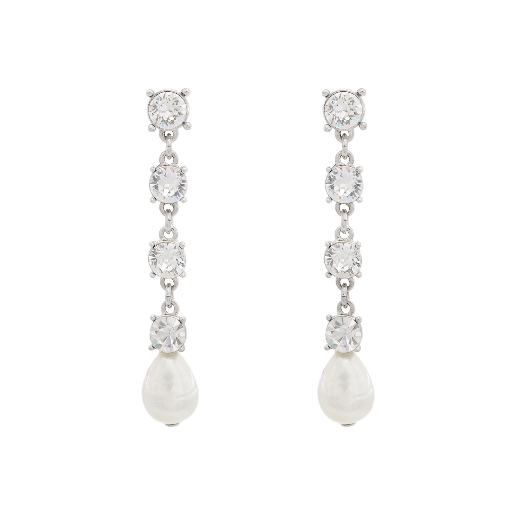 Haydn Pearl & Crystal Earrings | Ben-Amun Jewelry