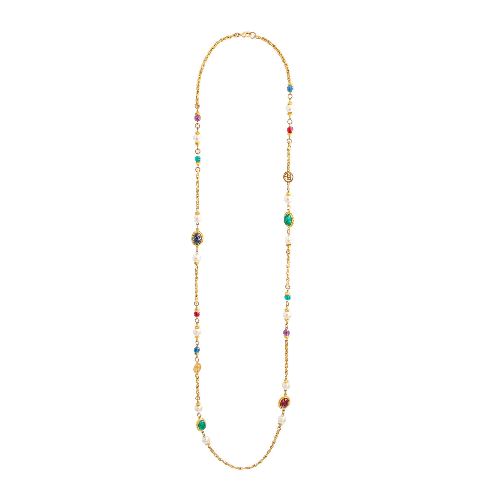 Althea Multi-Gemstone Necklace | Ben-Amun Jewelry