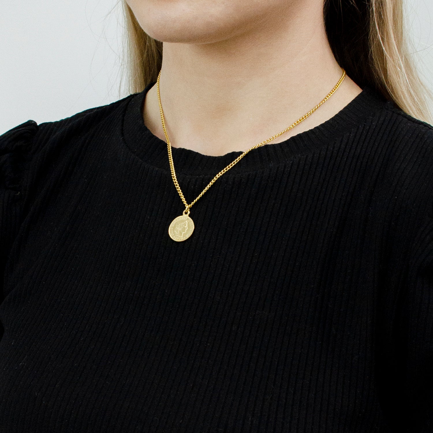 Ben amun coin on sale necklace