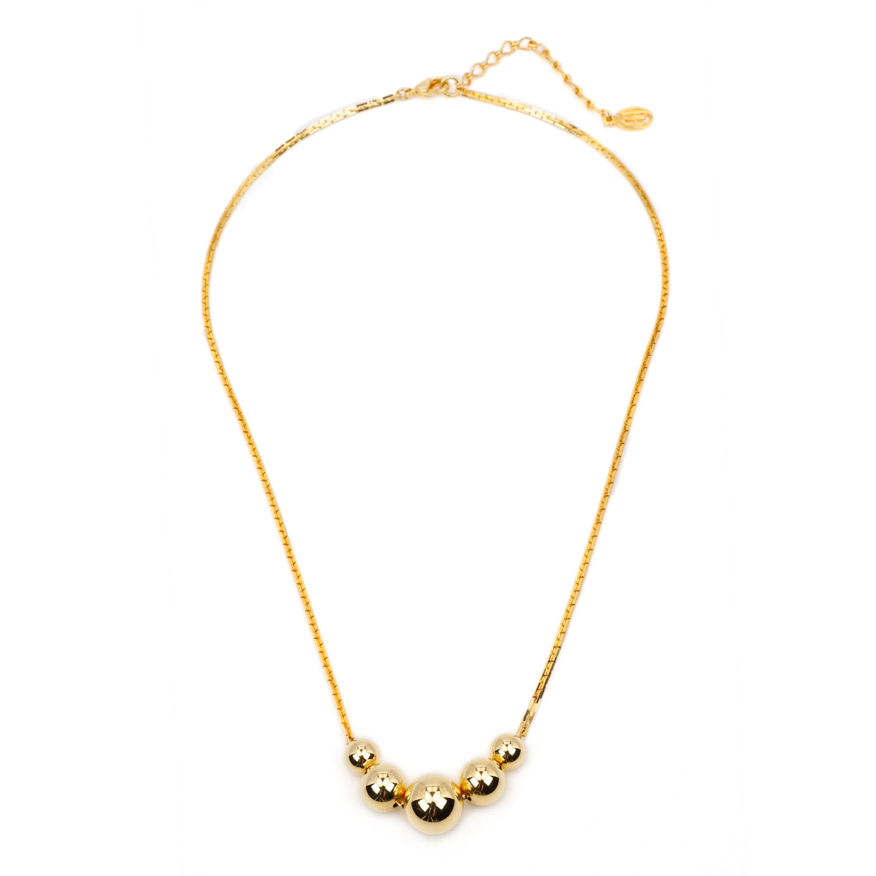 SoHo Short Gold Ball Necklace | Ben-Amun Jewelry